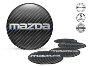 Mazda Dome Sticker Ausgabe Hochwertige Auto-Labels